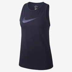 Женская майка для тренинга с эффектом металлик Nike Dri-FIT