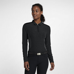 Женская рубашка-поло с длинным рукавом для гольфа Nike Zonal Cooling