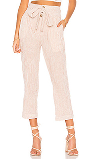 Брюки rumors yarn dye harem - Free People