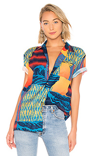 Рубашка hawaiian - DOUBLE RAINBOUU