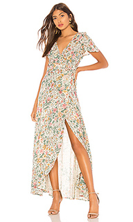 Макси платье spring rose - AUGUSTE