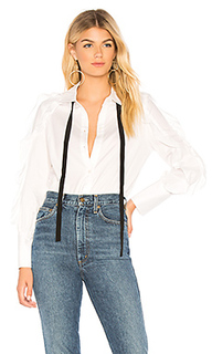 Блузка ruffle - BCBGMAXAZRIA