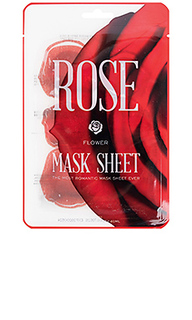 Тканевая маска flower mask rose - KOCOSTAR