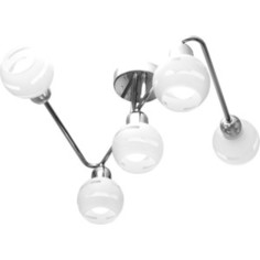 Потолочная люстра IDLamp 361/5A-Whitechrome