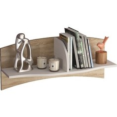 Полка Мастер Тэя-2 (дуб сонома-белый) МСТ-ПОТ-02-СБ-16 Master