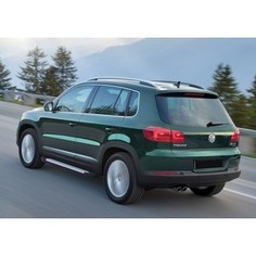 Пороги Bmw-Style Rival для Volkswagen Tiguan (2007-2011 / 2011-2017), 173 см, алюминий, D173AL.5802.2