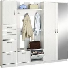 Комплект прихожей Мастер Ольга-9П (белый) Master