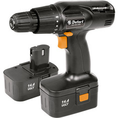 Аккумуляторная дрель-шуруповерт Defort DCD-14N-7-BDK
