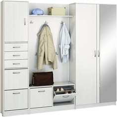 Комплект прихожей Мастер Ольга-9 (белый) Master