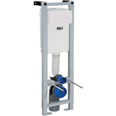 Инсталляция для унитаза узкая OLI Quadra Sanitarblock (280490) механическая