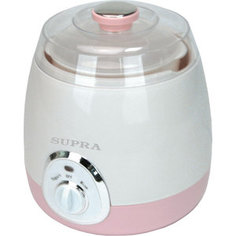 Йогуртница Supra YGS-7001 розовый/белый