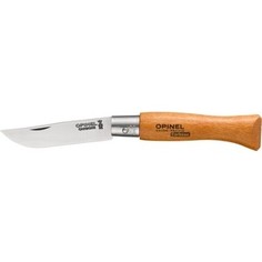 Нож складной Opinel №5 VRN Carbon Tradition (карбоновая сталь, рукоять бук, длина клинка 6 см)