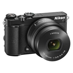 Фотоаппарат NIKON 1 J5 kit ( 1 NIKKOR VR 10-30mm f/3.5-5.6), черный [vva241k001]