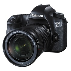 Зеркальный фотоаппарат CANON EOS 6D KIT kit ( EF 24-105mm f/3.5-5.6 IS STM), черный