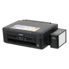 МФУ струйный EPSON L222, A4, цветной, струйный, черный [c11ce56403]