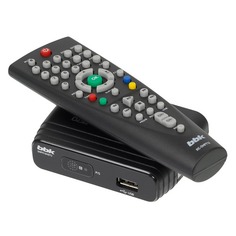 Ресивер DVB-T2 BBK SMP016HDT2, черный