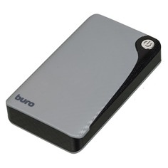 Внешний аккумулятор BURO RA-11000, 11000мAч, серый