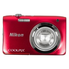 Цифровой фотоаппарат NIKON CoolPix A100, красный