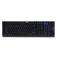 Клавиатура A4 KD-600L, USB, черный