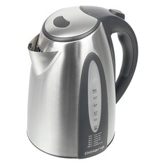 Чайник электрический POLARIS PWK1783CAD, 2200Вт, серебристый и черный