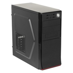 Корпус ATX ACCORD A-80B, Midi-Tower, без БП, черный