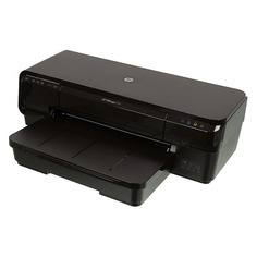 Принтер струйный HP OfficeJet 7110 WF, струйный, цвет: черный [cr768a]