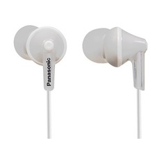 Наушники PANASONIC RP-HJE125E-W, вкладыши, белый, проводные