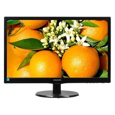 Монитор ЖК PHILIPS 223V5LSB2 (10/62) 21.5&quot;, черный