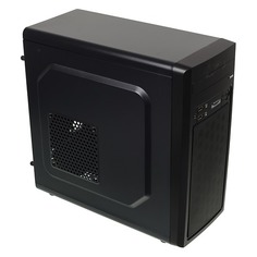 Корпус mATX ACCORD M-02B, Mini-Tower, без БП, черный