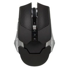Мышь A4 Bloody RT5 Warrior оптическая беспроводная USB, черный и серый