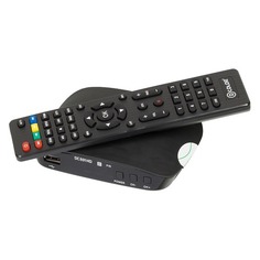 Ресивер DVB-T2 D-COLOR DC801HD, черный