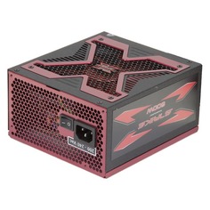 Блок питания AEROCOOL Strike-X 600, 600Вт, 140мм, красный, retail