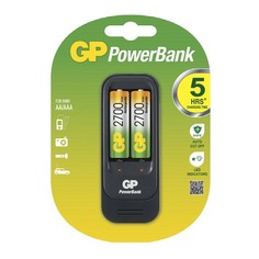 AA Аккумулятор + зарядное устройство GP PowerBank PB560GS270, 2 шт. 2700мAч