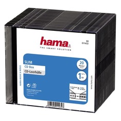 Коробка HAMA H-11432 Slim Box, 20 [00011432]