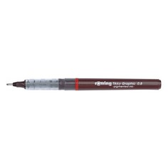 Ручка капиллярная Rotring Tikky Graphic (1904758) 0.8мм черные чернила