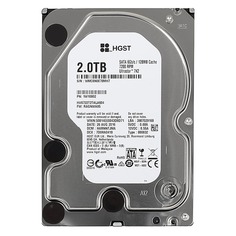 Жесткий диск HGST Ultrastar 7K2 HUS722T2TALA604, 2Тб, HDD, SATA III, 3.5&quot; [1w10002]