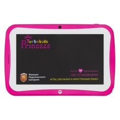 Детский планшет TURBO TurboKids Princess New 8Gb, Wi-Fi, Android 5.1, розовый [рт00020454]