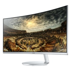 Монитор ЖК SAMSUNG C34F791WQI 34&quot;, белый [lc34f791wqixci]