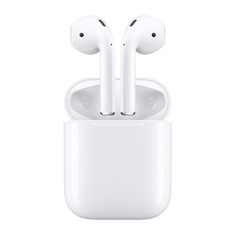 Гарнитура APPLE AirPods, вкладыши, белый, беспроводные bluetooth