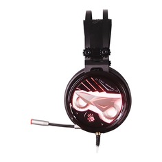 Наушники с микрофоном A4 Bloody M630, мониторы, черный / серебристый