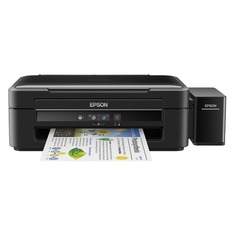 МФУ струйный EPSON L382, A4, цветной, струйный, черный [c11cf43401]