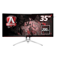 Монитор ЖК AOC Gaming AG352QCX 35&quot;, черный и серебристый