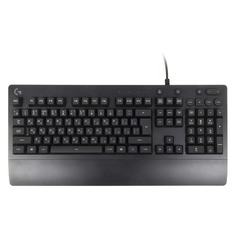 Клавиатура LOGITECH G213 Prodigy, USB 2.0, c подставкой для запястий, черный [920-008092]