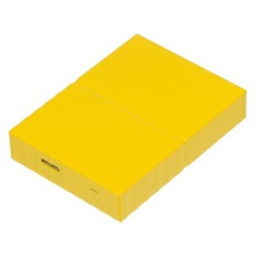 Внешний жесткий диск WD My Passport WDBUAX0020BYL-EEUE, 2Тб, желтый