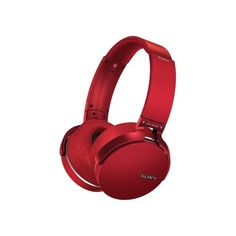 Наушники SONY MDR-XB950B1, накладные, красный, беспроводные bluetooth