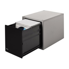 Коробка HAMA H-48318 Magic Touch, серебристый+черный, для 80 дисков [00048318]