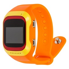 Смарт-часы GINZZU GZ-501, 0.98&quot;, красный/желтый / оранжевый [00-00000846]