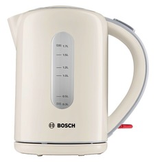 Чайник электрический BOSCH TWK7607, 2200Вт, кремовый