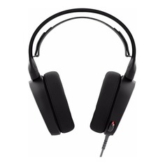 Наушники с микрофоном STEELSERIES Arctis 5, мониторы, черный [61443]