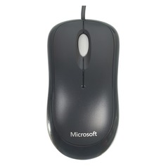 Мышь MICROSOFT Basic оптическая проводная USB, черный [p58-00059]